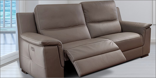 Ostial Leather Sofa Collection