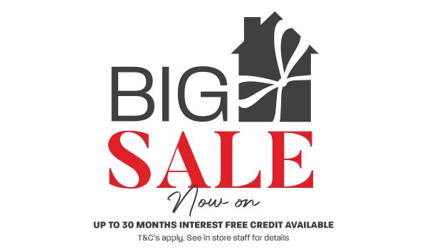 Our Big Sale is now on.