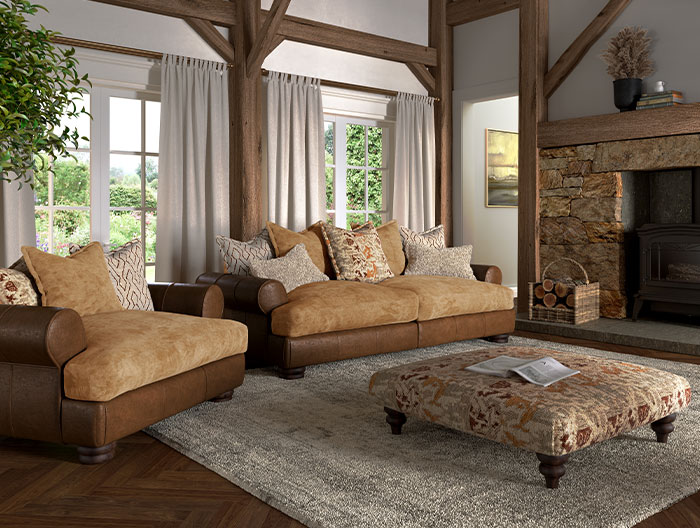 Alcott sofa collection at Forrest Furnishing