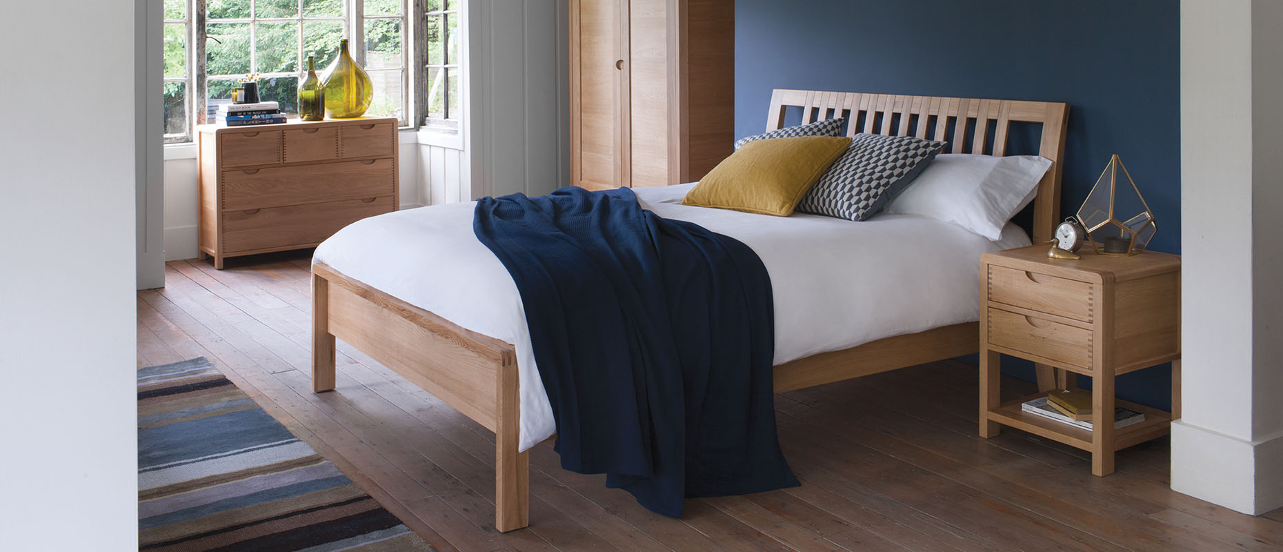 Bosco Bedframe collection from Ercol at Forrest Furnishing