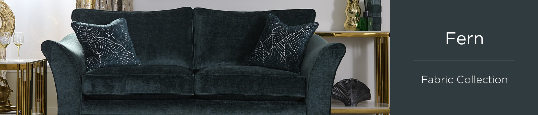 Fern Fabric sofa collection at Forrest Furnishing