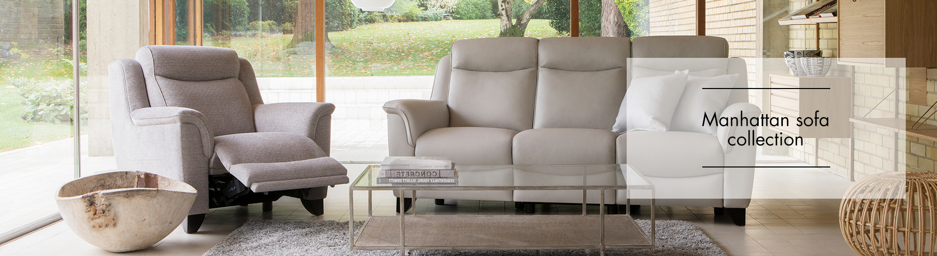 Manhattan Sofa collection by Parker Knoll at Forrest Furnishing