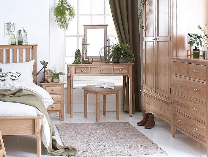 oslo walnut bedroom furniture