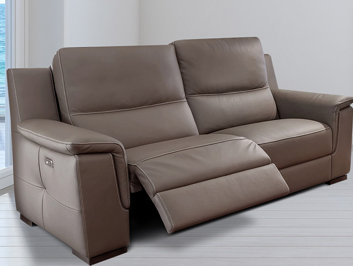ostial Leather sofa collection at Forrest Furnishing