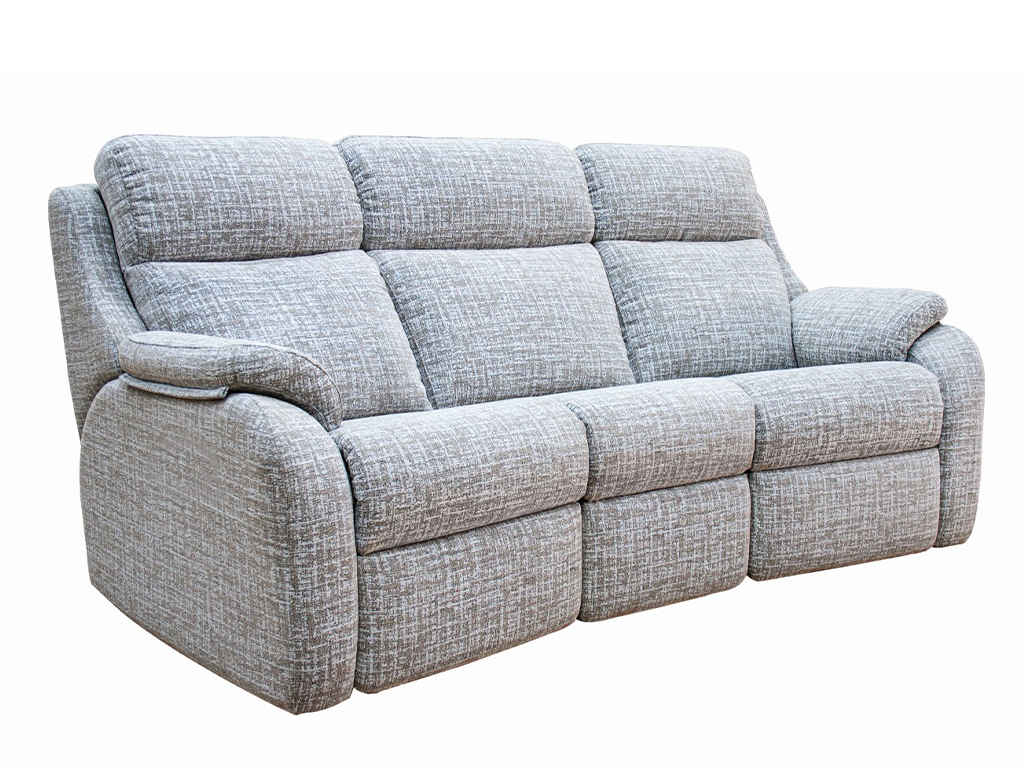 Kingsbury 3 Seat Curved Sofa Fabric