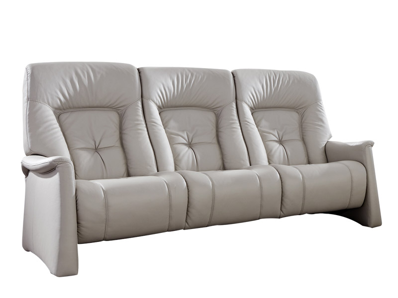 Themse 3 Seat Gas Sprung Recliner Sofa with Upholstered Arms