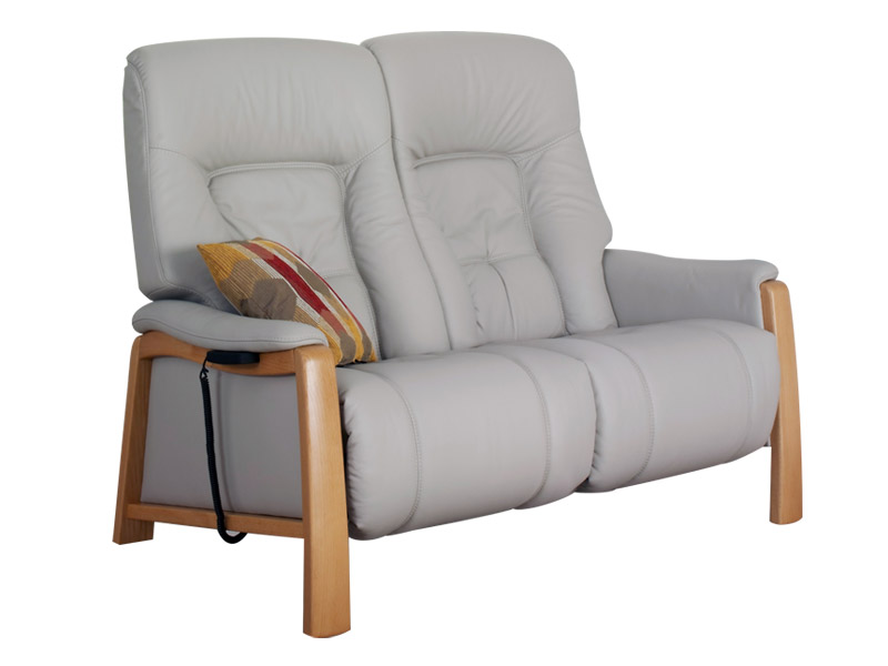 Themse 2 Seat Gas Sprung Recliner Sofa with Wood Arms