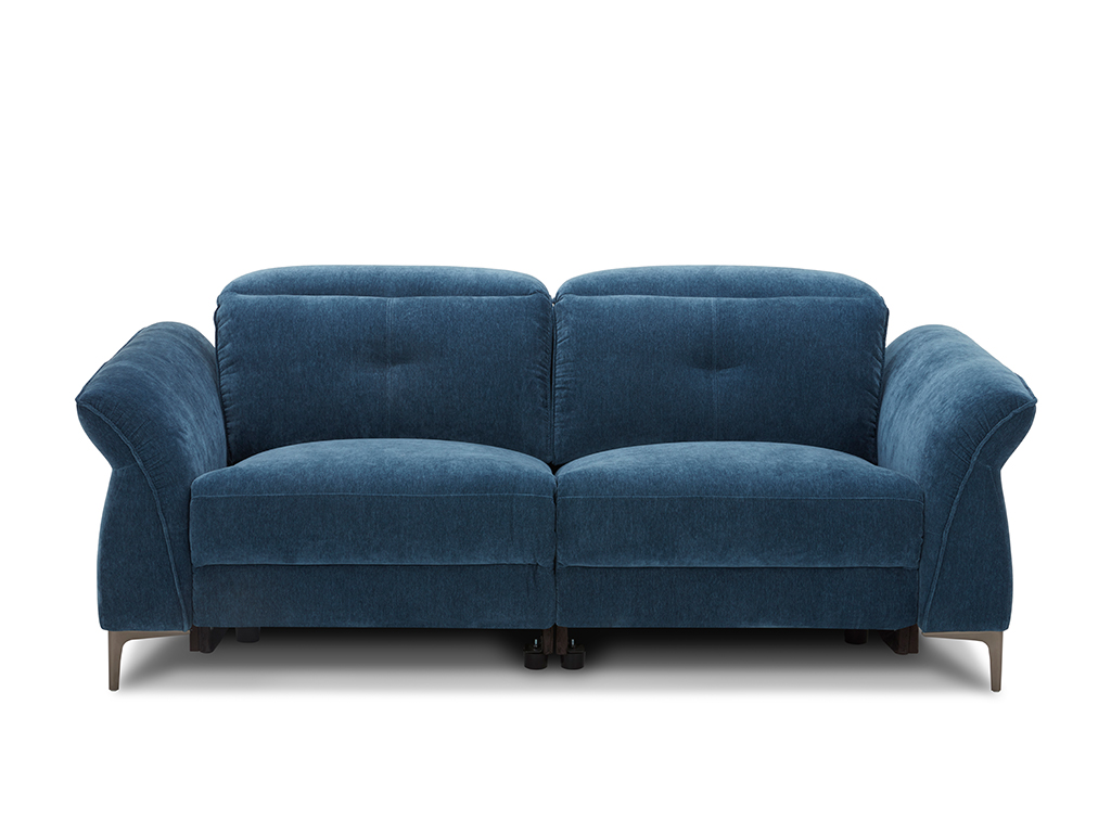 Barra 3 Seater Static Sofa with Manual Headrest