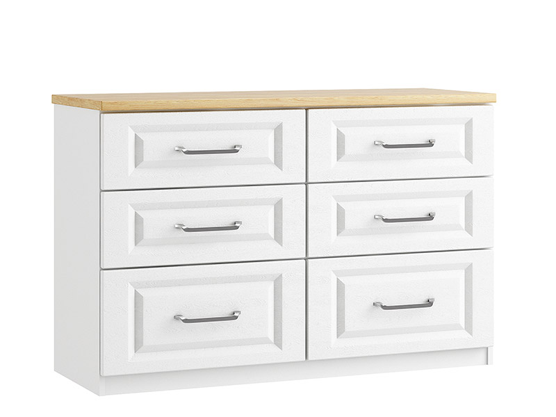 Sorrento 6 Drawer Twin Chest