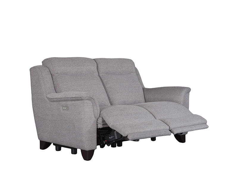Manhattan 2 Seat Double Recline Sofa with Single Motor