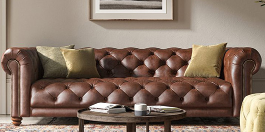 Stax Leather Sofa Collection